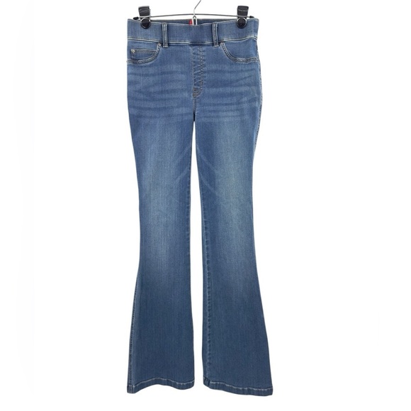 Spanx Flare Jeans Womens Small SPANXshape EveryWear Pull On Stretch Shaping - Picture 3 of 13